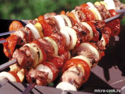 Вкусный и полезный шалык на мангале