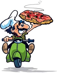 Итальянскую пиццу чаще развозят таксисты.