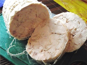 Куриный рулет на пару